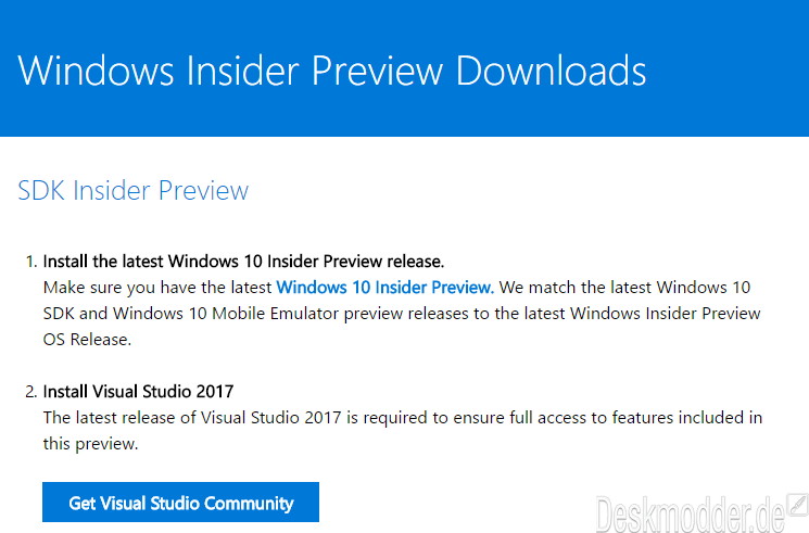 Windows installer sdk download windows 10
