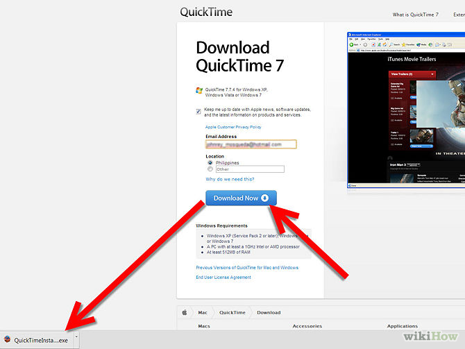 Download quicktime player 7 for mac os x
